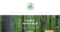Desktop Screenshot of hemlockbluffs.org